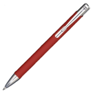 Mood GRS Recycled Soft feel Metal Ballpoint Pen - Red