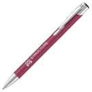 Mood GRS Recycled Soft feel Metal Ballpoint Pen - Magenta