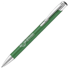 Mood GRS Recycled Soft feel Metal Ballpoint Pen - Green