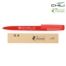 Nala Soft Feel Ballpoint Pen by Chili - Red