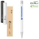 Par Soft Feel Recycled Metal Ballpoint Pen by Chili - White