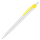 Supersaver Click Ballpoint Pen - Yellow