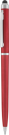 Supersaver-i Ballpoint Pen with Stylus - Red
