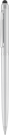 Supersaver-i Ballpoint Pen with Stylus - Silver