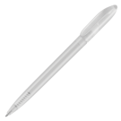 Supersaver Twist Frost Ballpoint Pen - White