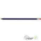 Supersaver GRS Recycled Pencil with Eraser - Purple - Black with Eraser