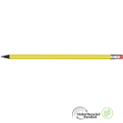 Supersaver GRS Recycled Pencil with Eraser - Yellow - Black with Eraser