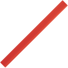 Certified Sustainably Sourced Carpenters Wood Pencil - Red