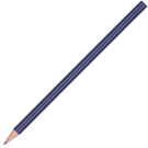 Standard Wooden Pencil with No Eraser - Blue