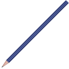 Standard Wooden Pencil with No Eraser - Medium Blue