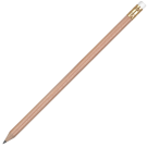 Wooden Oro Pencil with White Eraser - Natural Unsharpened