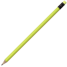 Wooden Pencil - Flurorescent Yellow