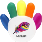 Hi-5 Highlighter - White, Blue, Green, Yellow, Orange, Pink