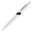 Cyclone Ballpoint Pen - Silver - Black