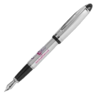 GSF01 Fountain Pen - Silver - Black