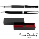 Pen Set - Pierre Cardin Montfort Black Pen and Fountain Pen with PB15 Box