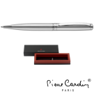 Pierre Cardin Lustrous Metal Ballpoint Pen - Chrome with PB17 Box