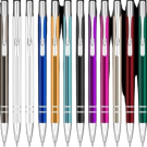 Electra Metal Ballpoint Pen (Blue Ink)
