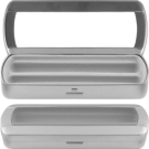 LPC 996 Double Presentation Case - Silver