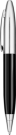 LPC 016 Ballpen - Black - Silver