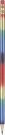 Wooden Rainbow Pencil - Sharpened