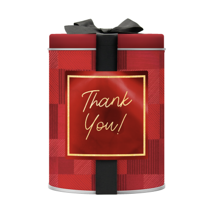 Popcorn Mini Tin with Bespoke Label Popcorn Mini Tin with Bespoke Label