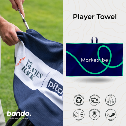 Bando Player Towel – Recycled Fully Custom Performance