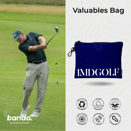 Bando Valuables Bag - Recycled Fully Custom