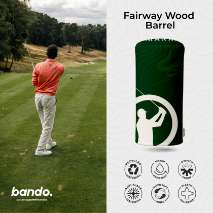 Bando Barrel Fairway Wood Headcover – Recycled Fully Custom
