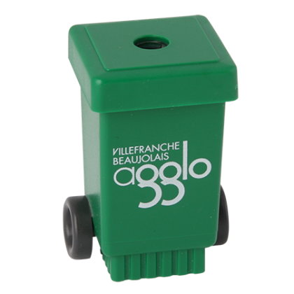 Recycled wheelie Bin pencil sharpener