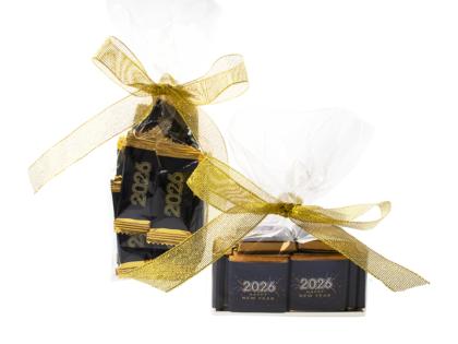 NEW YEAR 2026 NEAPOLITAN CHOCOLATE SQUARE, ECO-friendly