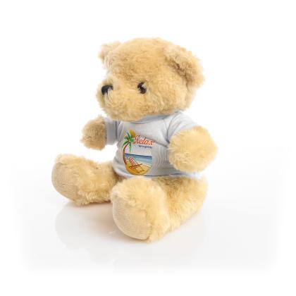 Printed 19cm Victoria bear - Baby Blue t-shirt