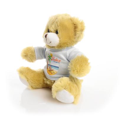 Printed 20cm Elizabeth bear - Baby Blue t-shirt