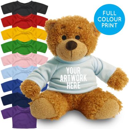 Printed 17cm Anne bear - Baby Blue t-shirt