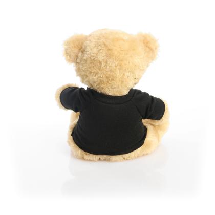 Printed 19cm Victoria bear - Black t-shirt