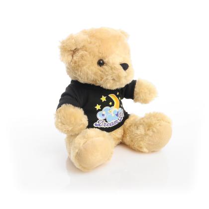 Printed 19cm Victoria bear - Black t-shirt
