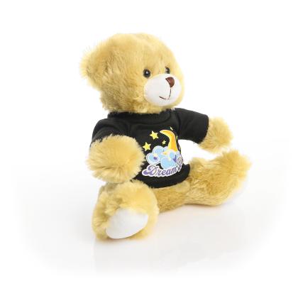 Printed 20cm Elizabeth bear - Black t-shirt