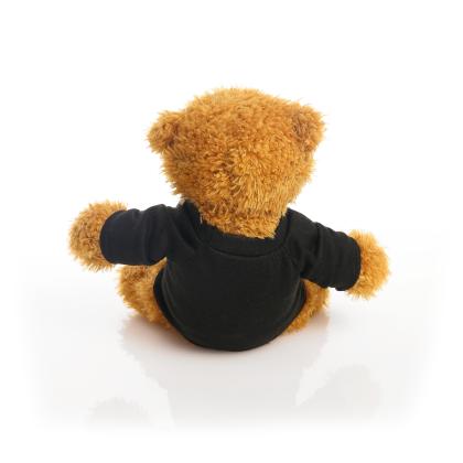 Printed 17cm Anne bear - Black t-shirt