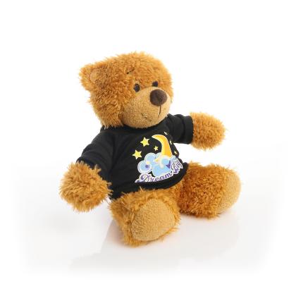 Printed 17cm Anne bear - Black t-shirt