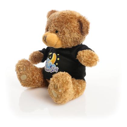 Printed Brown 22cm Edward bear - Black t-shirt Printed Brown 22cm Edward bear - Black t-shirt