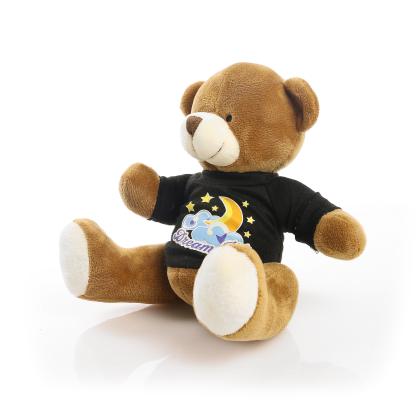 Printed 20cm Richard Bear - Black t-shirt