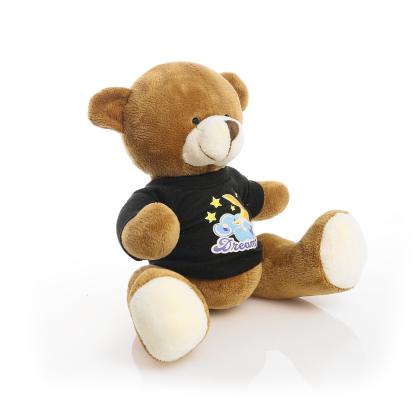 Printed 20cm Richard Bear - Black t-shirt