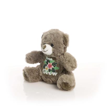 Tummy Printed ECO 17cm Mocha Catherine Bear