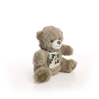 Tummy Printed ECO 17cm Mocha Catherine Bear