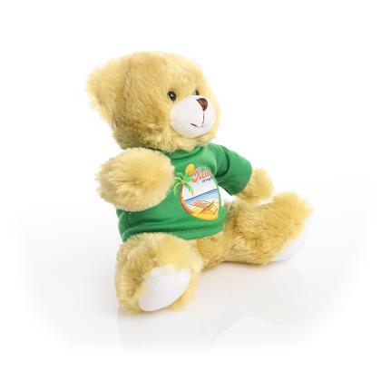 Printed 20cm Elizabeth bear - Green t-shirt