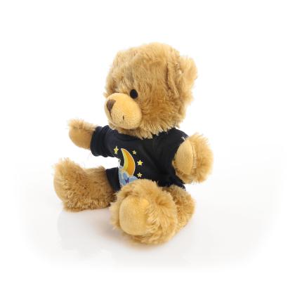 Printed 20cm Charles Jointed bear - Navy Blue t-shirt