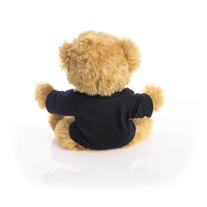 Printed 20cm Charles Jointed bear - Navy Blue t-shirt