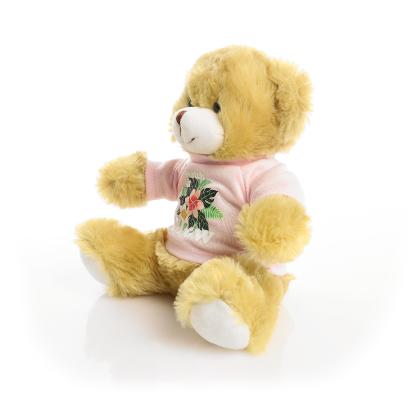 Printed 20cm Elizabeth bear - Baby Pink t-shirt