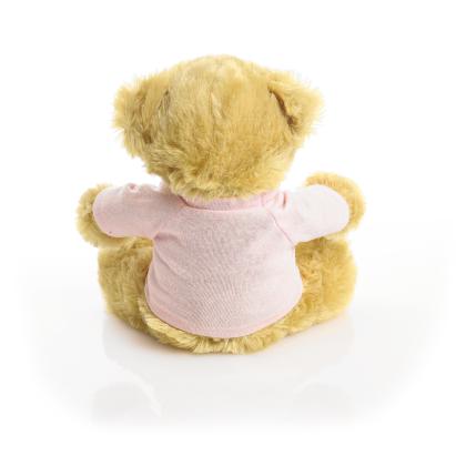 Printed 20cm Elizabeth bear - Baby Pink t-shirt