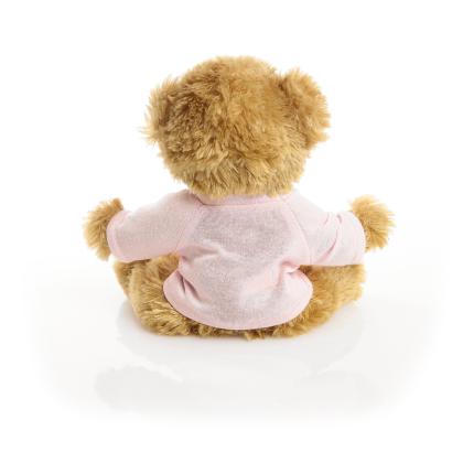 Printed 20cm Charles Jointed bear - Baby Pink t-shirt Printed 20cm Charles Jointed bear - Baby Pink t-shirt